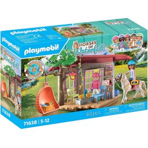PLAYMOBIL Horses of Waterfall Geheim clubhuis voor paardenliefhebbers - 71638