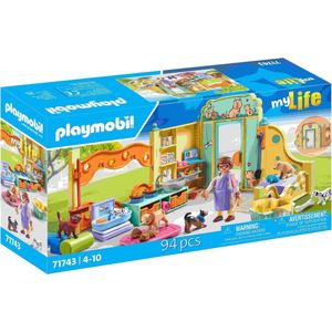 PLAYMOBIL | My Life | Puppyhondenhuis | Speelgoed voor kinderen | Dierenfiguren Set | Speelgoed voor kinderen vanaf 4 jaar | 71743