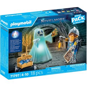 PLAYMOBIL | Novelmore | Kasteelspook en Ridder | Speelgoed voor kinderen vanaf 4 jaar | 71797