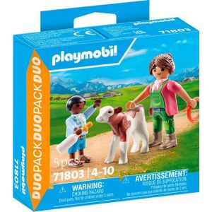 Playmobil: Boerderij set met kalfje
