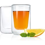 Blomus Dubbelwandige Glazen Nero 250 ml - 2 Stuks