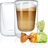 Blomus Dubbelwandige Glazen Nero 250 ml - 2 Stuks