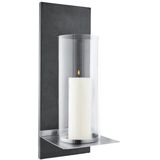 Blomus - Finca - Wandkaars - Grijs - RVS en Polystone