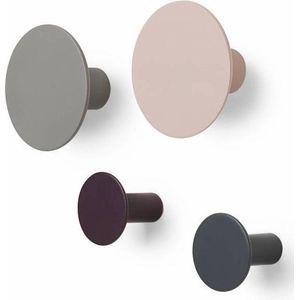 Blomus Ponto Wandhaken Multikleur 4 Haken
