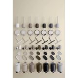 Blomus - Tubo - Pedaalemmer - Taupe - 3 L - Gepoeerde Staal, Smart-Close Systeem