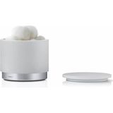 Blomus - ARA - Opbergbox - Moon-grey - Polystone - Geborsteld RVS