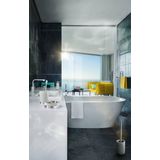 Blomus - ARA - Opbergbox - Moon-grey - Polystone - Geborsteld RVS