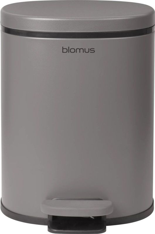 Blomus - Para - Pedaalemmer - Grijs - Kunststof - Soft-Close Deksel