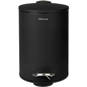 Blomus - TUBO - Pedaalemmer - Zwart - 3 Liter