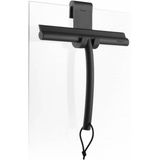 Blomus - VIPO - Douchewisser - Zwart - Siliconen - Inclusief Houder