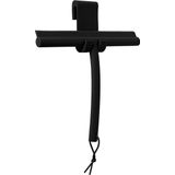 Blomus - VIPO - Douchewisser - Zwart - Siliconen - Inclusief Houder