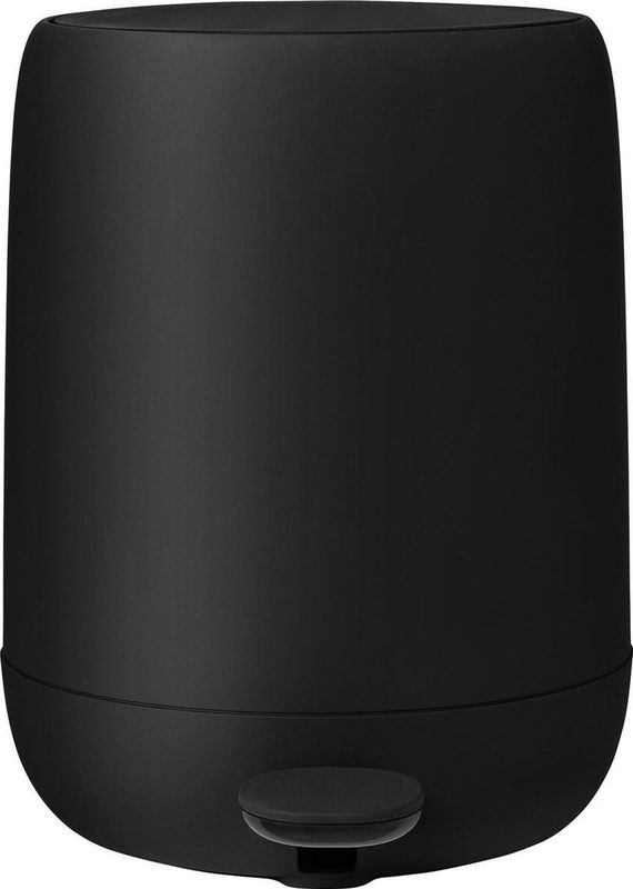 Blomus - Sono - Vuilnisbak - Zwart - Gerecycled Kunststof - 3L