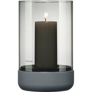 Windlicht Blomus Calma M Steel Gray Smoke