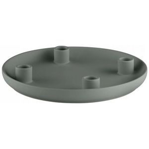 Blomus - VELA - Kandelaar - Duck Green - H 3 - 5 cm x Ø 27 cm