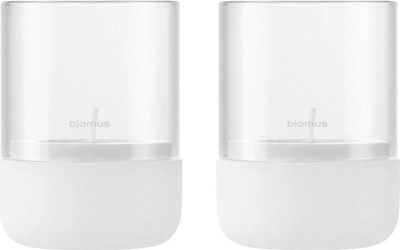 Blomus Windlicht Calma Lily White XS - Set van 2 Stuks