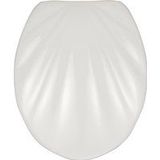 WENKO Wc-bril met softclosemechanisme en hygiënische Fix-Clip toiletzitting van antibacterieel duroplast, wit