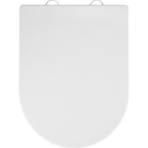 WENKO WC-bril Calla - automatisch softclose, thermoplastic, 35,5 x 47 cm, wit