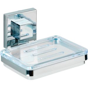 WENKO - Vacuum-Loc® Seifenablage Mod. Quadro Edelstahl Badzubehör 1 ct (22.09 € / 1 ct)
