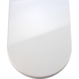 Wenko Toiletbril Palma 35,5 X 46,5 Cm Duroplast Wit