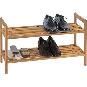 Norway - Schoenenrek - Walnoot - Stapelbaar - Voor 6 Paar Schoenen