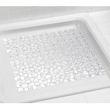 WENKO - Douchemat - Transparant - Antislip - 54 x 54 cm