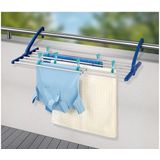 WENKO - Aluminium Wasdroger - Uitschuifbaar - Voor Balkon - Drooglengte 6 Meter