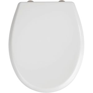 WENKO Gubbio WC-bril met Softclos - Antibacteriee - 350 K - Duroplas - 37 X 44,5 C - Wit