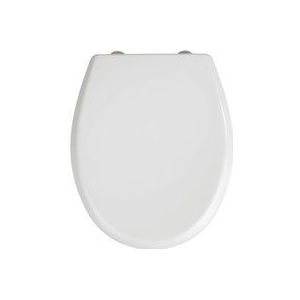 WENKO Gubbio WC-bril met Softclos - Antibacteriee - 350 K - Duroplas - 37 X 44,5 C - Wit