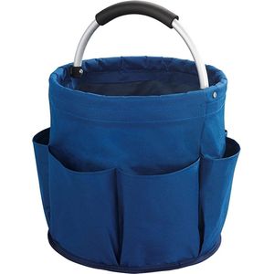 Wenko - Maximex Universal Reinigungs-Caddy, Putzcenter, Blau, Blau, Polyester blau, Aluminium silber - blau