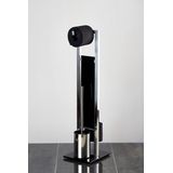 WENKO - Stand WC-Garnitur Mod. Rivalta Edelstahl Glänzend Badzubehör 1 ct (44.19 € / 1 ct)
