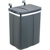 WENKO - Afvalemmer - Wit - Kunststof - Voor Keukendeurtjes