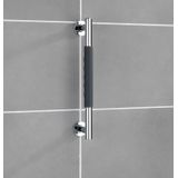 Wenko - Secura - Wandgreep - Zwart - RVS