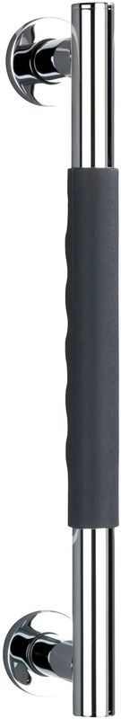 Wenko - Secura - Wandgreep - Zwart - RVS