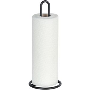 Wenko Keukenrolhouder 12,5 X 32,5 Cm Staal Zwart