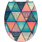 Wenko Wc-bril Geometry 37 X 44,5 Cm Duroplast Multicolor