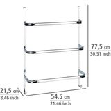 Wenko - Irpinia - Handdoekenrek - Chroom - 3 Ophangbeugels