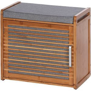 WENKO Schuhbank Bahari, BxTxH: 50x33x45 cm, aus Bambus