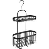 Classic Plus Black - Doucherek - Zwart - Staal