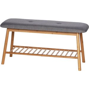 WENKO Schuhbank "Bahari", BxTxH: 90x34x45 cm, aus Bambus