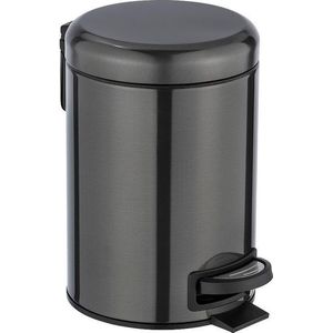 Leman - Pedaalemmer - Zwart Metallic - RVS - 3 Liter