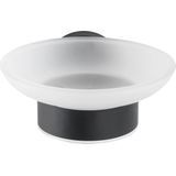 WENKO Zeepschaal Bosio RVS zwart mat