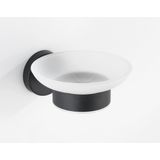 WENKO Zeepschaal Bosio RVS zwart mat