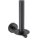 WENKO - Bosio - Reserverolhouder - Mat Zwart - RVS