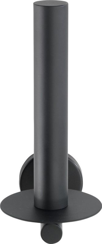 WENKO - Bosio - Reserverolhouder - Mat Zwart - RVS