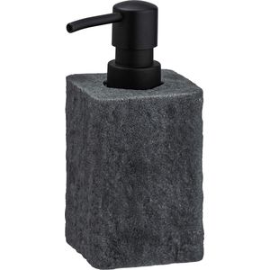 Zeepdispenser - Grijs - Polyresin - Navulbaar