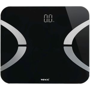 WENKO Körperanalysewaage schwarz für max. 180 kg