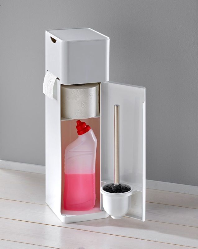 Imon - Vrijstaande Toiletset - Wit - Kunststof - 6 Functies