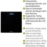 Wenko - Weegschaal - Lcd - Wit - Veiligheidsglas