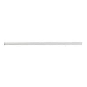 RaÝl para cortina de ducha 75-125cm, blanco