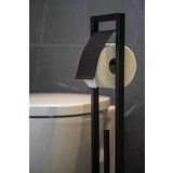 WENKO - Bambusa - Toiletset - Bamboe - Mat Gelakt Staal